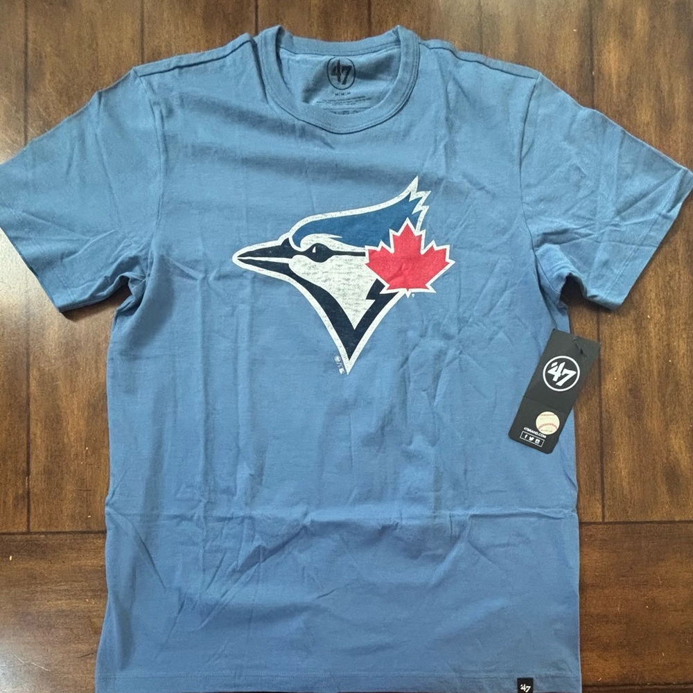 Toronto Blue Jays  47 Brand T-Shirt  Adult Medium NWT